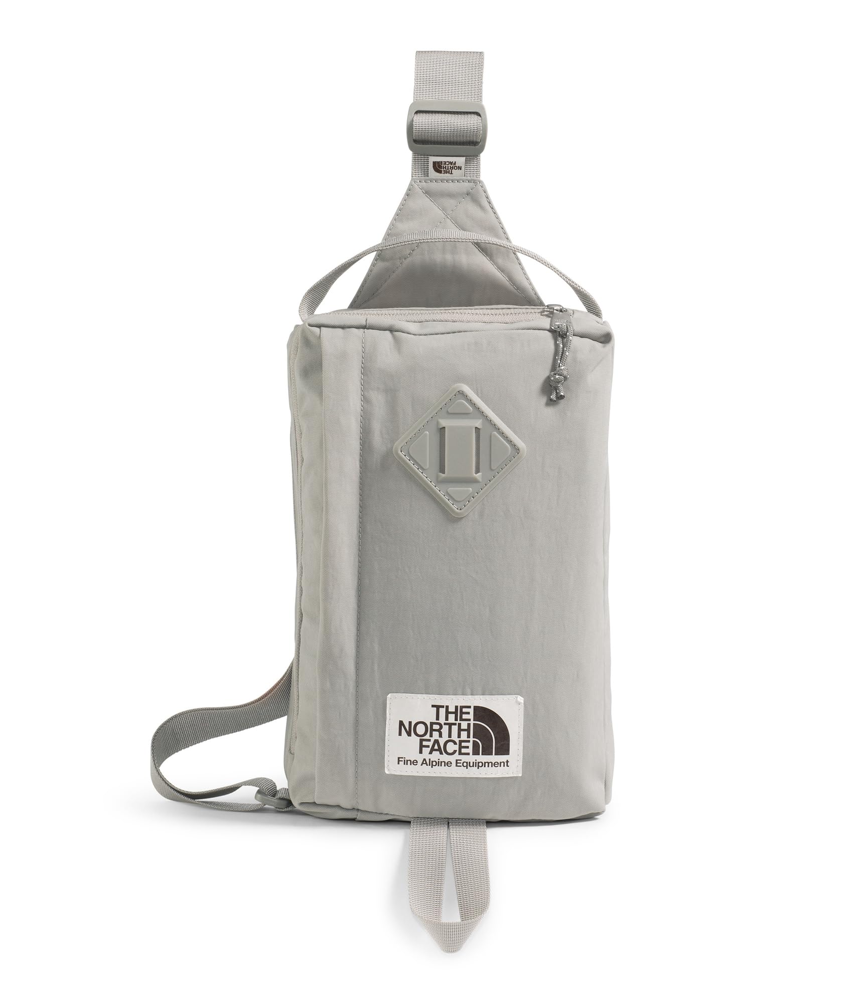 The North Face Berkeley Field Bag | Water Repellent Finish, Vintage Style Travel Essential, Sling Holds Water Bottles, Phones & Keys, Stone Slab, One Size