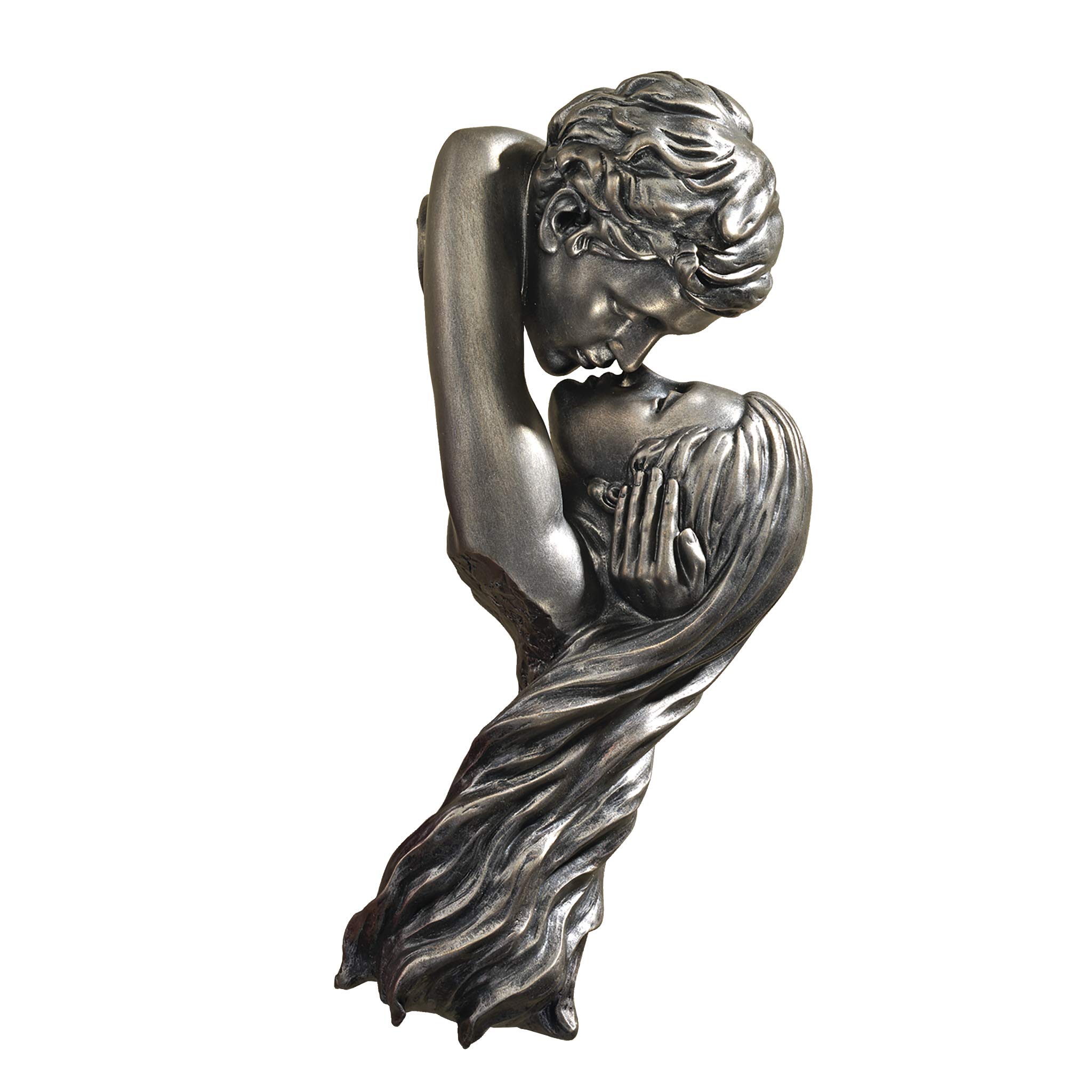 Design Toscano KY2067 Dream Lovers Wall Sculpture, Bronze