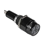 HQRP Screw Cap Panel Mount Fuse Holder for 6x30mm