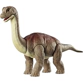 Jurassic World Toys Wild Pack Brachiosaurus Camp Cretaceous Herbivore Dinosaur Action Figure Toy with Movable Joints, Realistic Sculpting &amp; Attack Feature, Kids Ages 3 Years &amp; Up