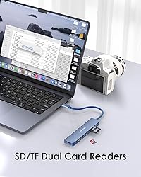 LENTION USB C Hub with 100W Charging, 4K HDMI, Dual