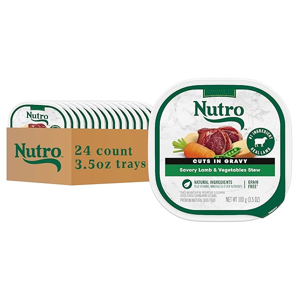 NUTRO ADULT WET DOG FOOD, NATURAL GRAIN FREE...