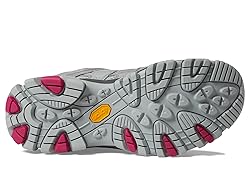Merrell Moab 3 Waterproof Monument/Fuchsia 9.5 M
