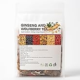 Kidney Tea - Ginseng and Wolfberry Tea, Ginseng Mulberry Gouqi Teabags, Natural Organic Kidney Cleanse Detox for Women & Men, 6 Precious Ingredients Formula (1)