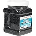 A Great Surprise Black Sprinkles - Outer Space Sprinkles - 1.6 Pounds - Bulk Black Jimmies for Desserts, Baking, Cakes, Cupca