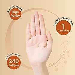 NatureBell Vitamin D3 5,000 IU + K2 100 mcg, 240