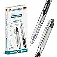 HAUSER Writo-meter Longest Writing Pen – 10,000+ Meters Ink Flow, 0.6 MM Longest Writing - 6.21 Miles Pens, 10X More Than Ordinary Pens, Ergonomic Grip, Smooth & Durable for School and Everyday Use