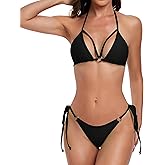 SHERRYLO G String Bikini Extreme Thong Swimsuit for Women Sexy Micro Bikinis Bottom Womens Two Piece Bathing Suits Swimsuits
