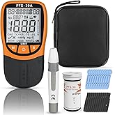 5- in-1 Lipid Test Kits with 10 Test Strips, Cholesterol Test Kits, Cholesterol Tester Meter Kit at Home, (All-in-One 10ea x Profile 5-in-1 Lipid Test Strips Included)