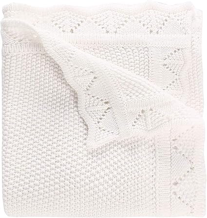 Lat Couverture Pour Bebe Gigoteuses Tricotee En 102 Coton Pour Poussette Naissance Nouveau Ne Cadeau Naissance Fille Et Garcon Amazon Fr Bebes Puericulture