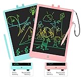 PYTTUR 2 Pack LCD Writing Tablet for Kids 10 Inch