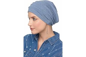 HEADCOVERS UNLIMITED Slouchy Snood Hat - The Original 100% Cotton Slouchy Beanie