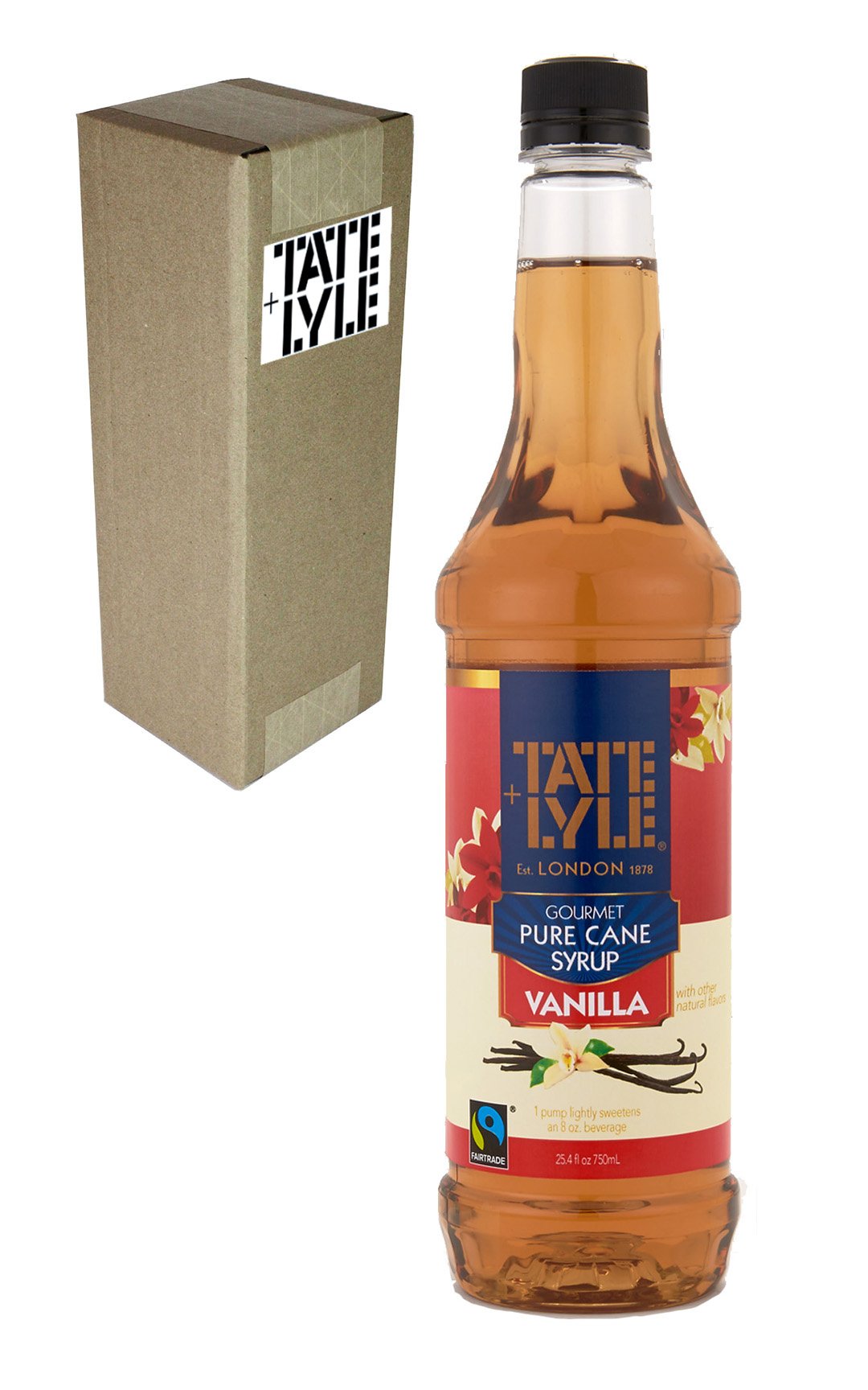 Tate+Lyle Fairtrade Pure Cane Sugar Caramel Syrup, 750mL