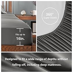 CozyLux Cooling Sheets King Size, Rayon derived