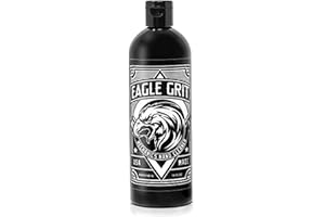 EAGLE GRIT INDUSTRIAL HANDSOAP Eagle Grit Heavy Duty Industrial Hand Cleaner – USA Made Mechanic Soap – Silica-Based, Solvent-Free Hand Degreaser – Removes Grease, Oil, Paint, & More – Moisturizing, Eco-Friendly, Drain Safe – 16 Oz