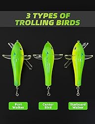 BLUEWING 36" Upgraded Fishing Spreader Bar Splasher