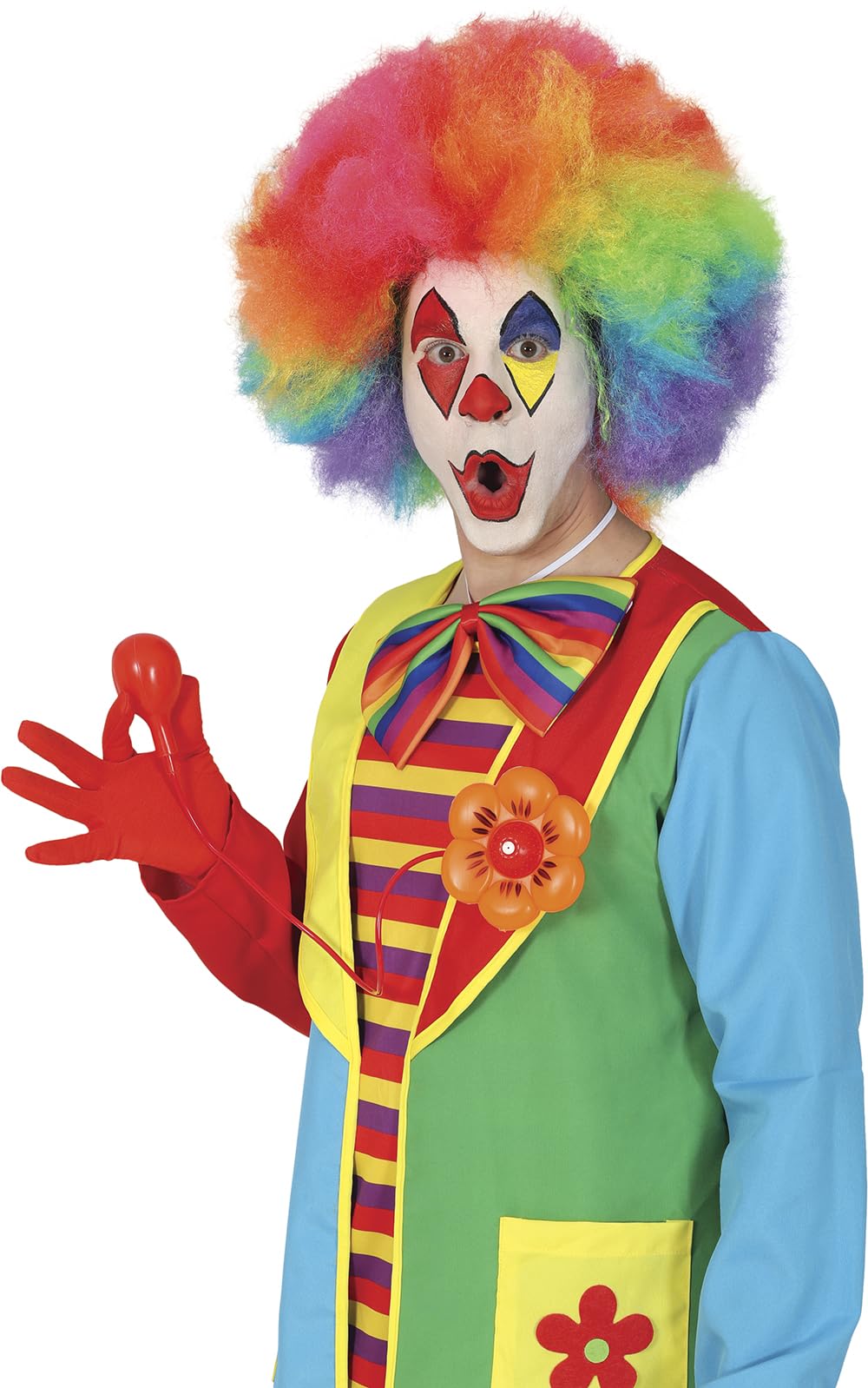 Guirca Fiestas GUI16514 - Clown Spray Flower, 13 cm