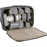 PGYTECH Large Camera Insert Protection Bag Camera Soft Padded Bag Handbag | Waterproof Lens Pouch for Photographers Lightweight DSLR/SLR Lens Carring Case Travel Organizer Camera Insert for Backpack