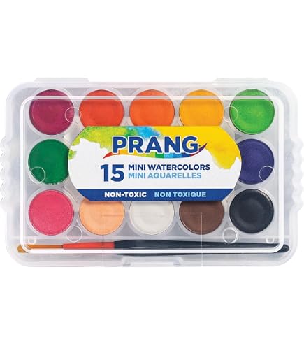 Recharge D'aquarelle Semi-humide Prang Magenta - Demi Casseroles Pour Artistes Ou Loisirs Créatifs