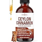 NEW AGE Ceylon Cinnamon Tincture Drops - Liquid Cinnamon Supplements for Overall Support - Cinnamomum Verum Bark Extract - Vegan, Sugar & Alcohol-Free, Non-GMO - 2 fl oz
