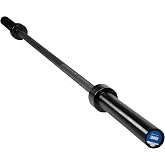 Cap Pro Series 7FT Olympic Barbell, Weightlifting Bar for Strength Training