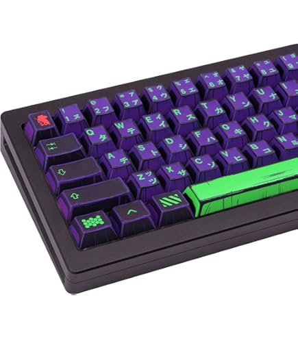 Amazon.com: Tai-Hao Rubber Gaming Keycaps ZXCV - Neon Green
