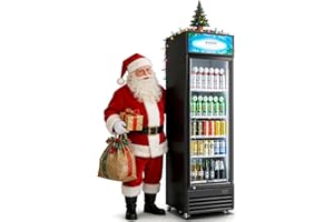 BODEGACOOLER Commercial Beverage Refrigerator, 420 Cans & 120 Bottles Beverage, Commercial Merchandiser Refrigerator with Adjustable Shelves/Automatic defrost,For Kitchen,Office,Outdoor,Bar,Garage.