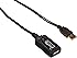 Plugable 10 Meter (32 Foot) USB 2.0 Active Extension Cable Type A Male to A Female