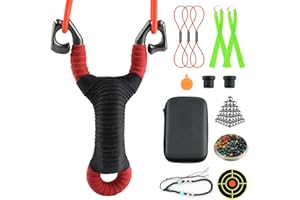 JTXCDFHMJ Slingshots for Adults Hunting Stainless Steel Sling Shot for Shooting Slingshot for Kids Professional Tactical