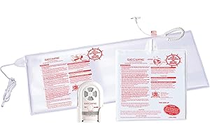 SECURE SAFETY SOLUTIONS Secure Chair and Bed Alarm for Elderly Adults - Long-Term 12" x 30" Bed Sensor, 12" x 12" Chair or Wheelchair Sensor, Advanced Alarm Monitor - Bed Alarms and Fall Prevention for Dementia Patients