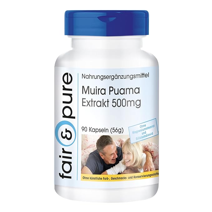 Muira Puama 500mg (potency wood), 101 extract from 5g Muira puama