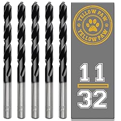 11/32 Inch Drill Bit (5 Pack) Industrial Grade M35