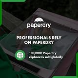 Paperdry Waterproof Clipboard A4 Pink PVC with Cover and Storage view 8