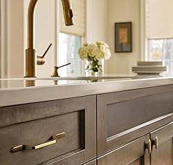 Goo-Ki 6 Pack Champagne Bronze Cabinet Handle