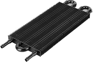 4Rows Aluminum Oil Cooler Transmission Power Steering Cooling Universal Accessory OC1401 Engine Oil Coolers Kits Radiator Sui