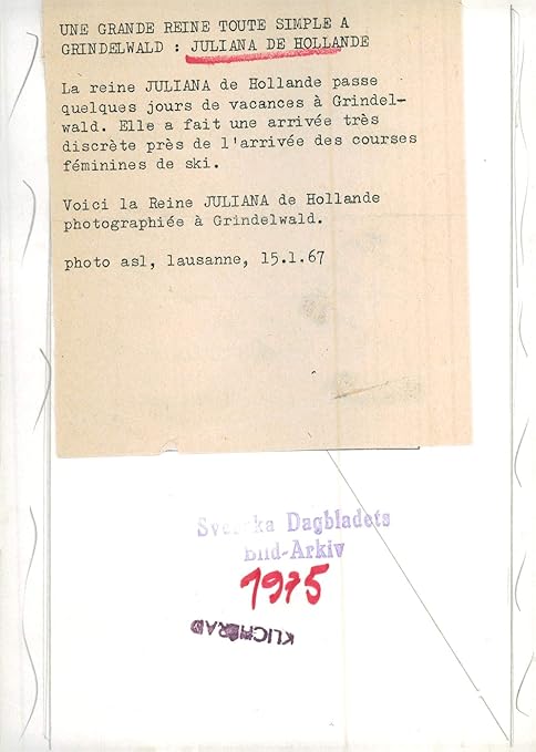 Amazon Com Vintage Photo Of Queen Juliana Of The Netherlands At A