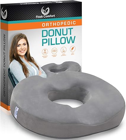 Amazon Com Premium Comfort Orthopedic Donut Seat Cushion Memory