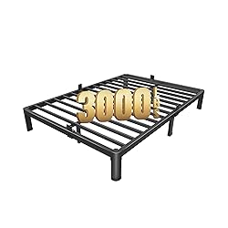 MAF 7 Inch Full Size Metal Platform Bed Frame with