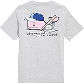 Vineyard Vines Boys Baseball Player Whale Short-Sleeve Pocket Tee