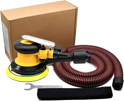 Dustfree Air Sander 125mm, Hook Loop 