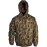 HOT SHOT Men’s Insulated Twill Camo Hunting Jacket, Camo with Cotton Shell, for cold weather, bird and deer hunting