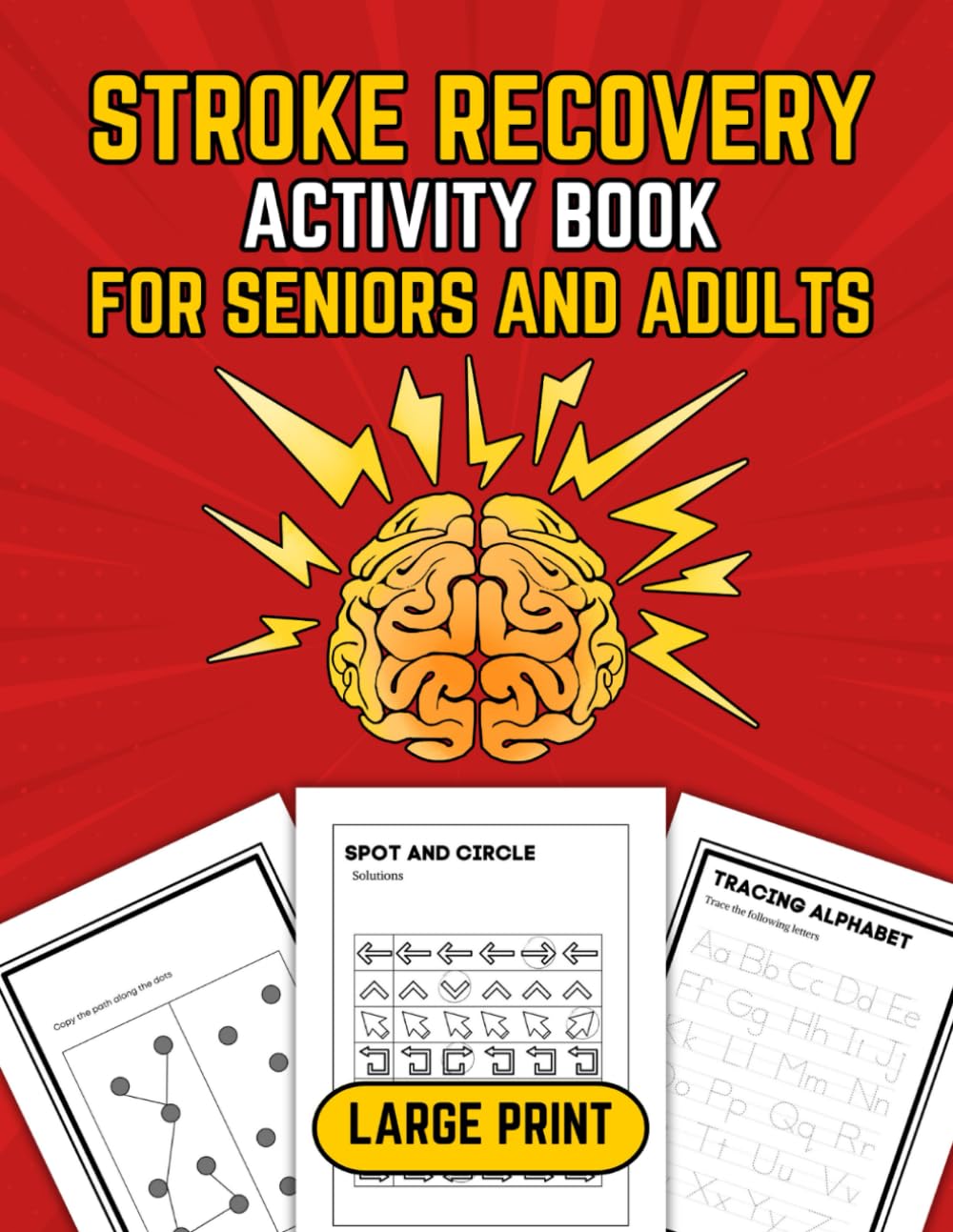 Mua Stroke Recovery Activity Book for Seniors and Adults (Large Print ...