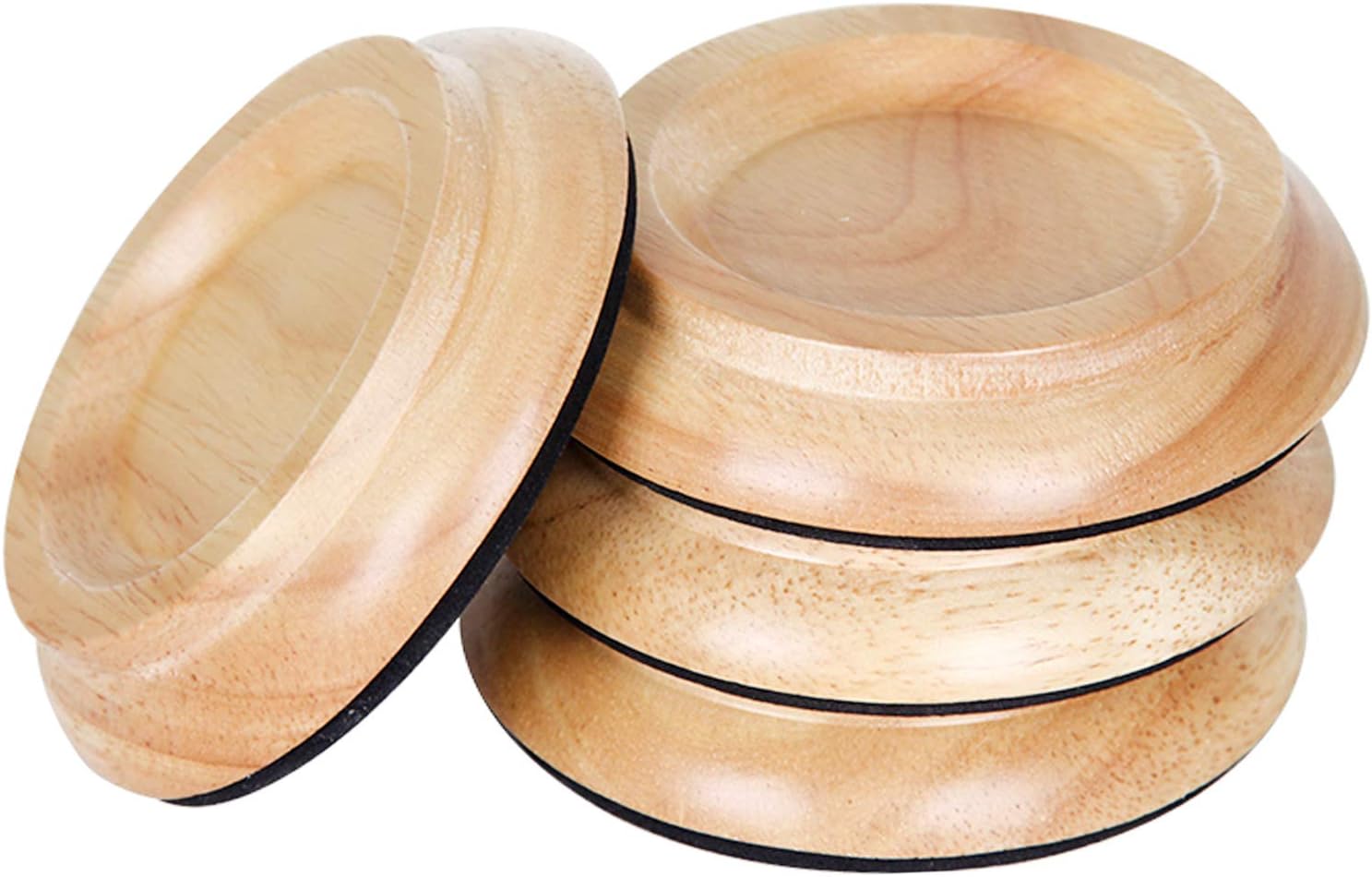 Upright Piano Caster Cups, Hardwood Floor Protector Solid