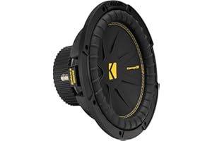 Kicker 50CWCS104 CompC 10" (25cm) subwoofer, SVC, 4ohm, RoHS Compliant