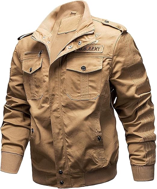 Giacca Bomber Uomo Leggera - Poliestere Con Tasche E Design Elegante Per Casual E Sport - Foto 3