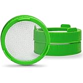 3Pcs Sprouting Lids for Mason Jars, Sprouts Growing Kit for Alfalfa & Mung Bean Broccoli and More, Mason Jar Lids Wide Mouth 