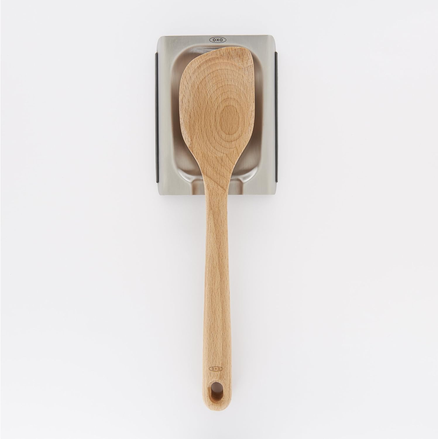 OXO Good Grips Wooden Corner Spoon & Scraper, Brown: Wood Corner Spoon: Kitchen & Dining