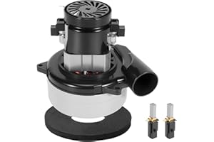 semkalo 119992-00 Vacuum Motor, Fit for Ametek Lamb Central Vacuum Cleaner Motor - Replace 5.7", 2-Stage, 120V, 1200W, B/B Ta