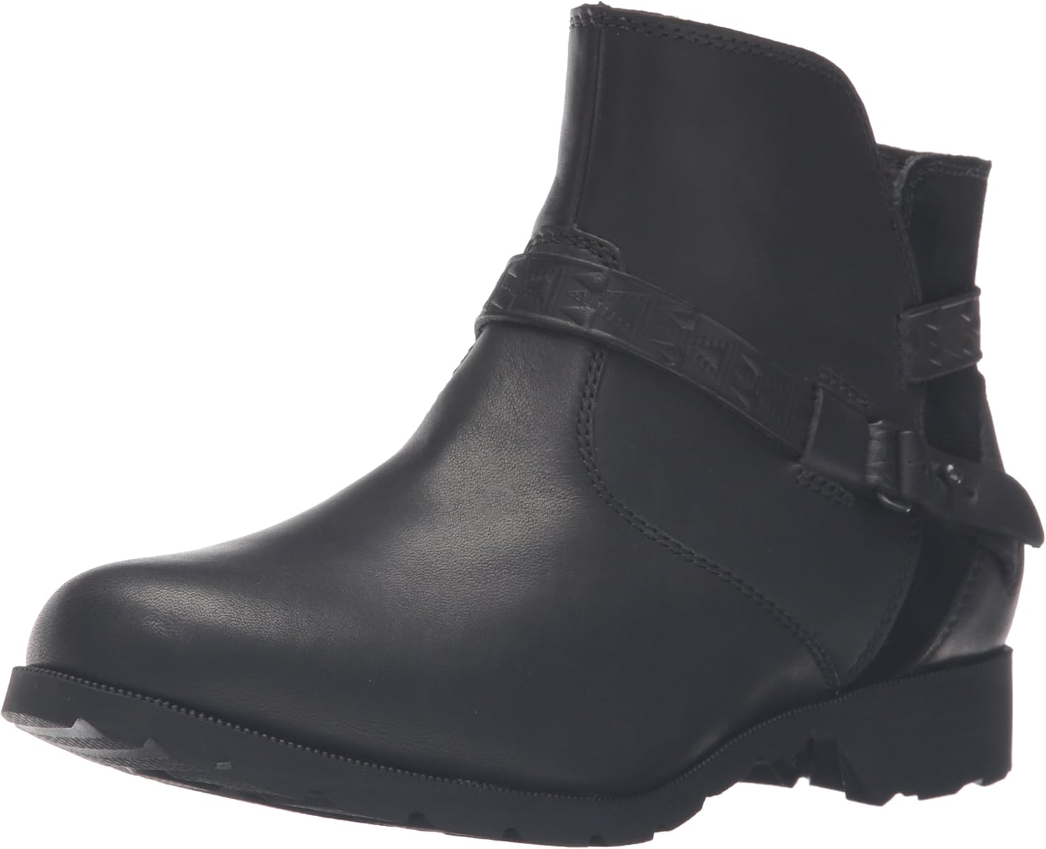 teva black boots