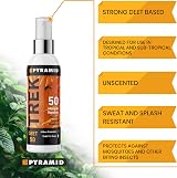 Pyramid Trek 50 Insect Repellent 50% DEET 2x100ml Unscented 6h view 2